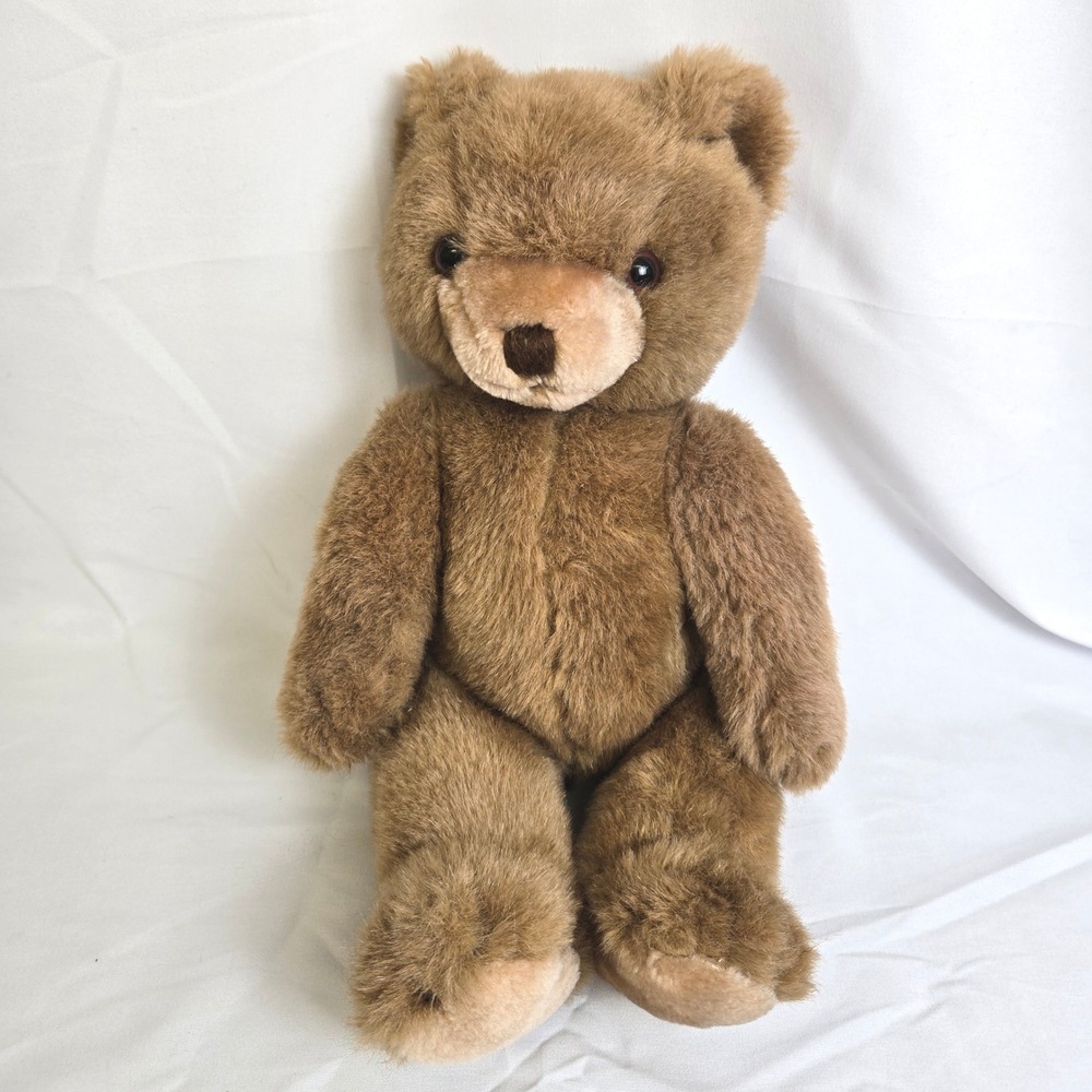 Schmid Musical Collectibles Gordon Fraser Vtg 1984‎ Jointed Teddy Bear Wind Up